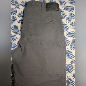 Eddie Bauer Gray Work Pants Size 38x32